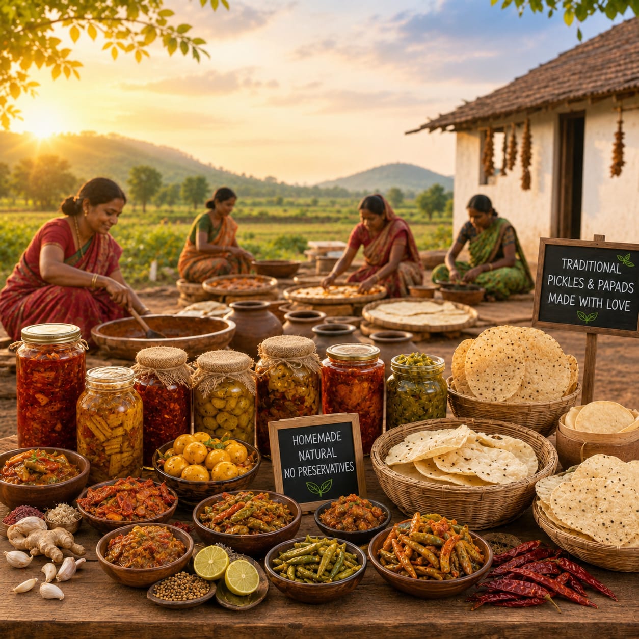 Pickles & Papads