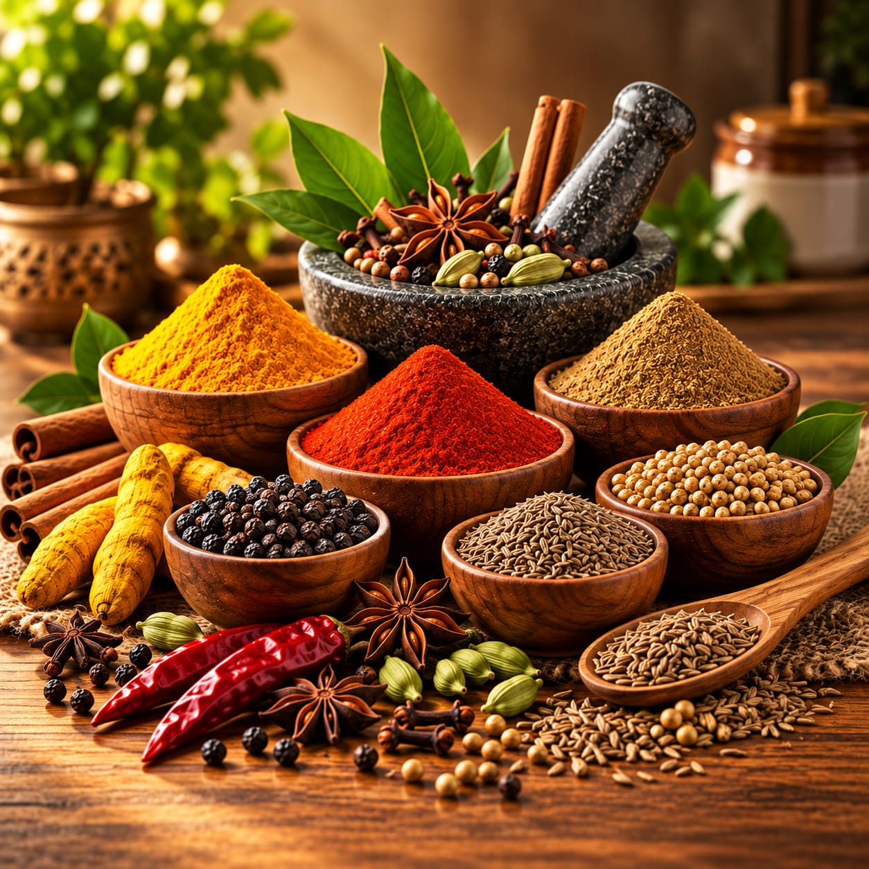Spices & Whole Spices